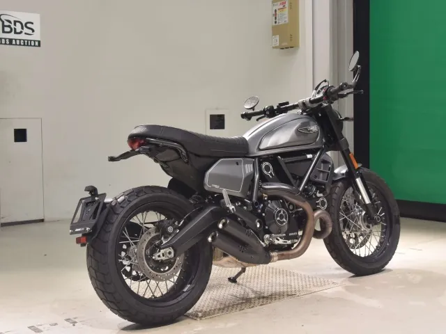 Ducati Scrambler Night Shift 2021, matt gun, фото 5
