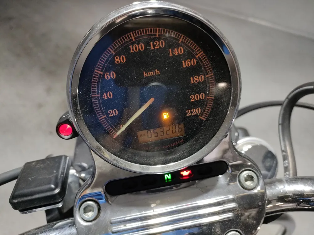 Harley-Davidson XL1200L Sportster 2007, чёрный, фото 5
