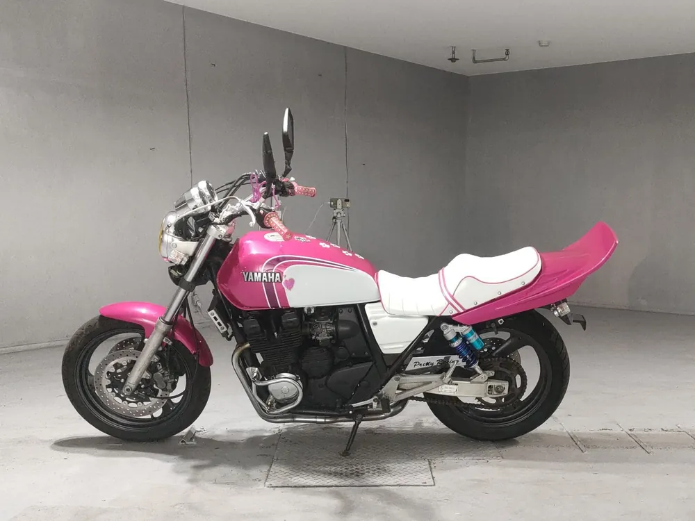 Yamaha XJR400R 1993, white / pink, фото 2