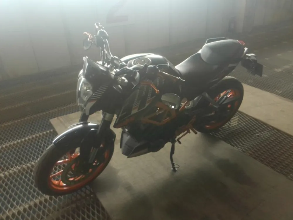 KTM 390 Duke 2016, чёрный, фото 4