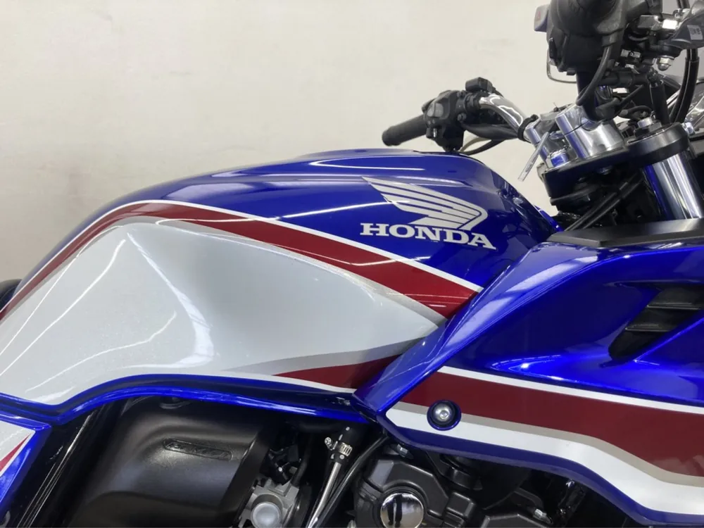 Honda CB400SB 2020, white / red / blue, фото 14