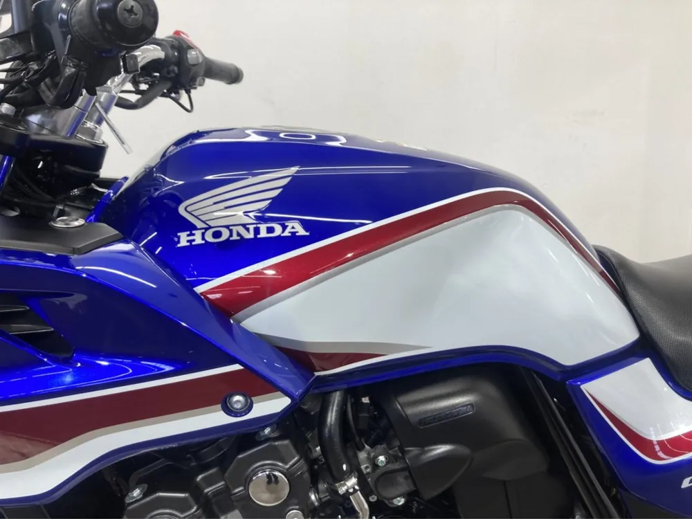Honda CB400SB 2020, white / red / blue, фото 15