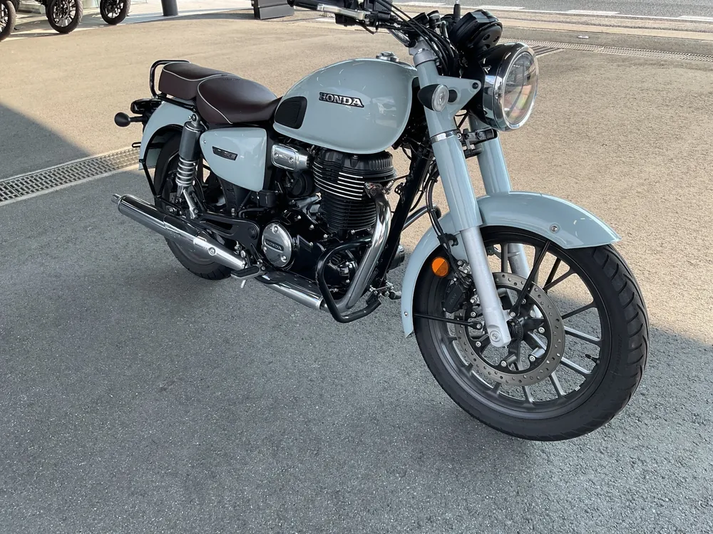 Honda GB350C 2025, light blue, фото 2