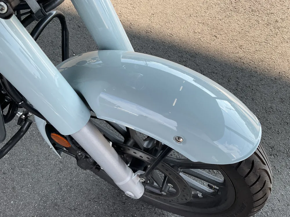Honda GB350C 2025, light blue, фото 14