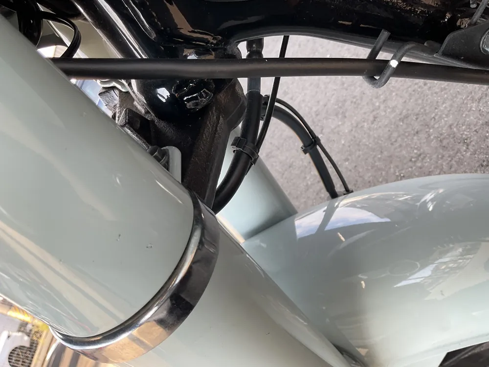 Honda GB350C 2025, light blue, фото 16