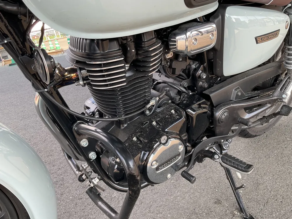 Honda GB350C 2025, light blue, фото 20
