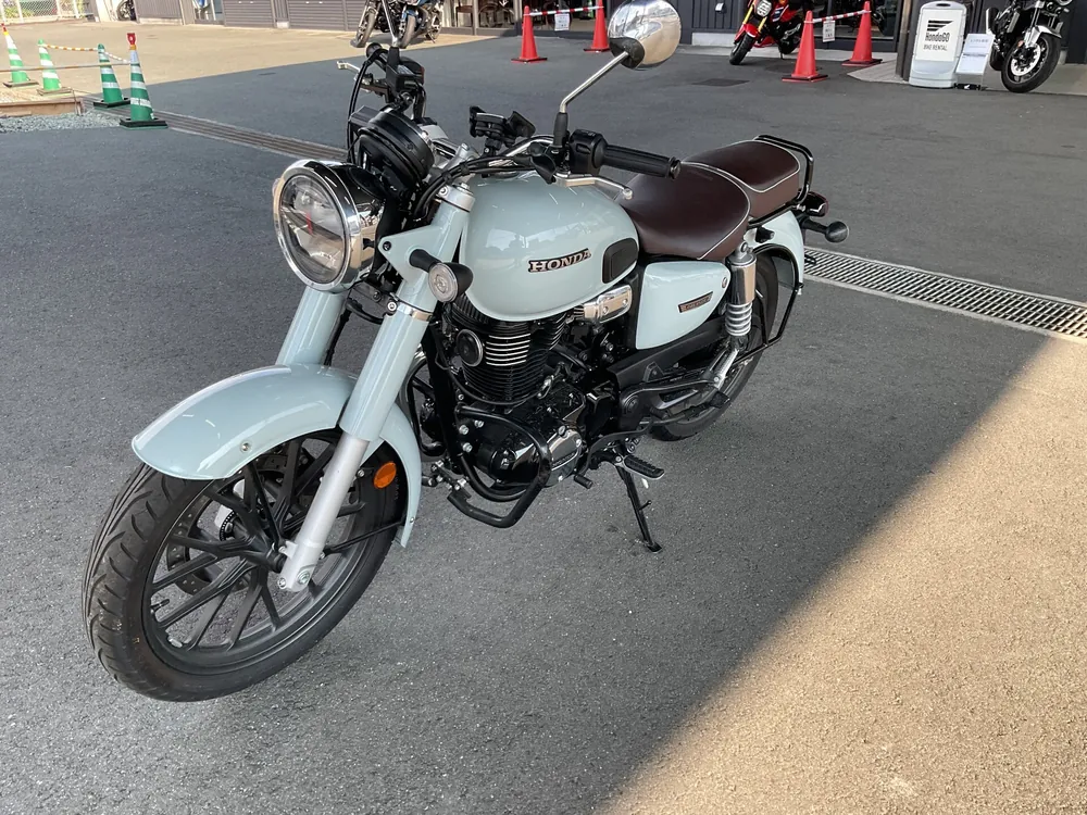 Honda GB350C 2025, light blue, фото 3