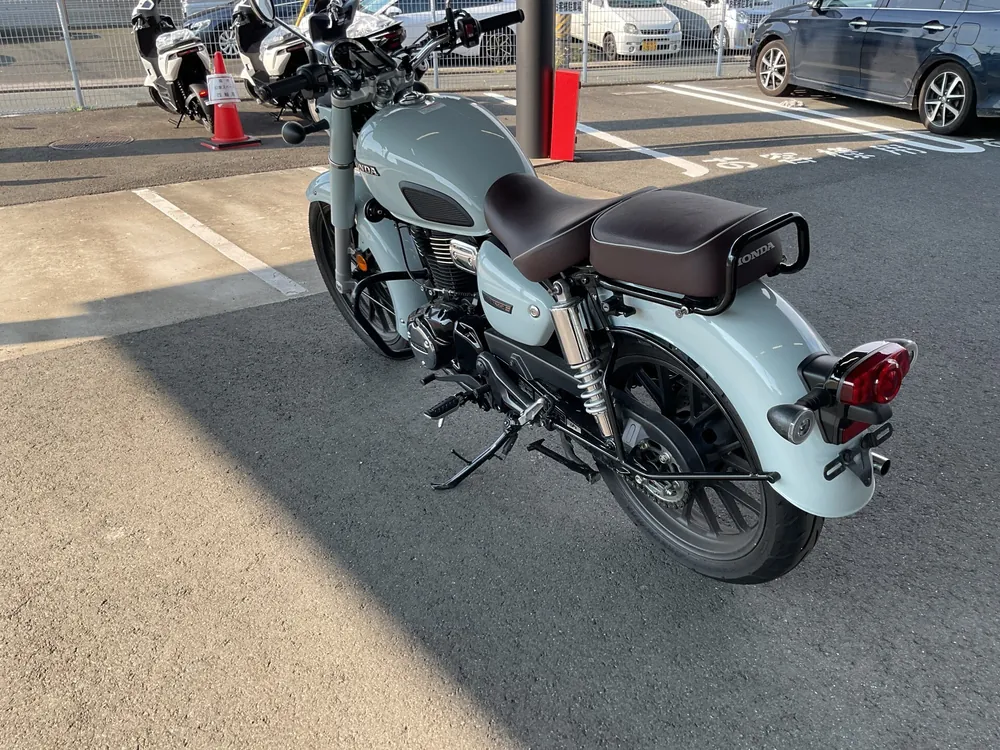 Honda GB350C 2025, light blue, фото 7