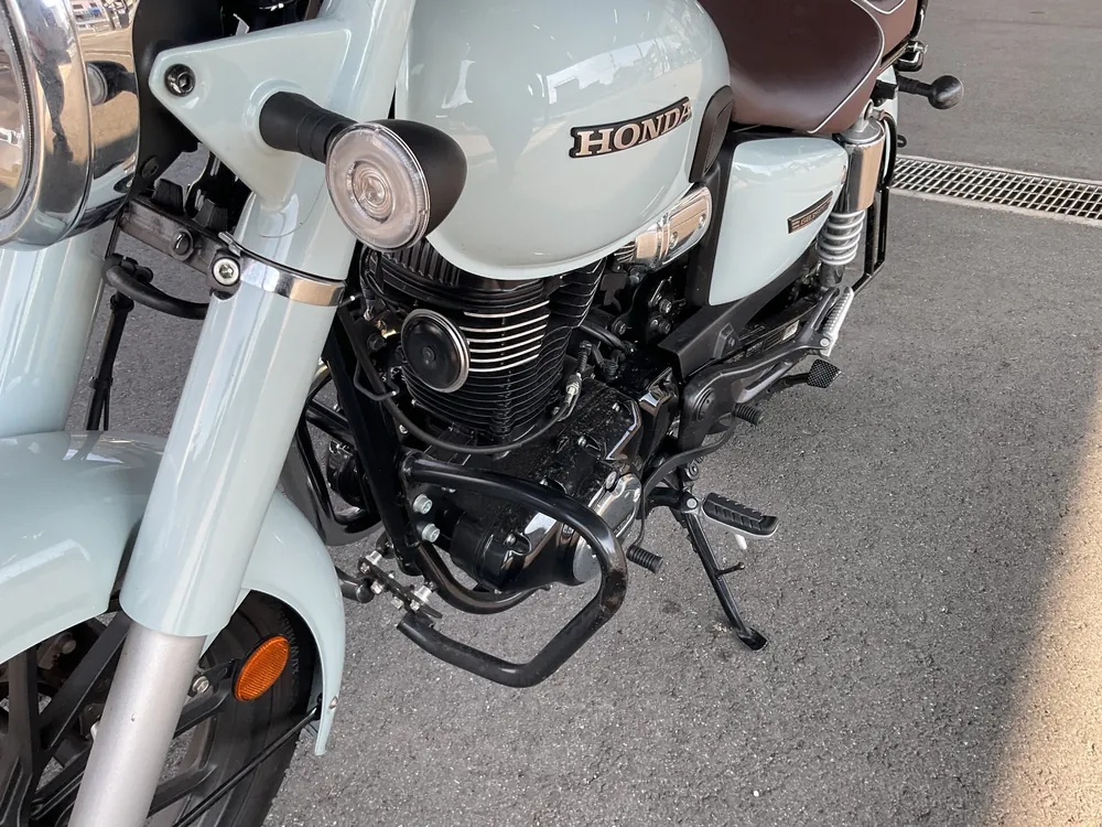 Honda GB350C 2025, light blue, фото 9