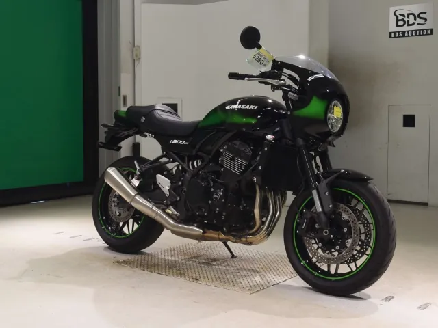 Kawasaki Z900RS, black | green, фото 3