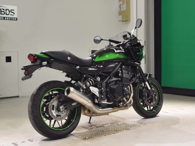 Kawasaki Z900RS, black | green, фото 5