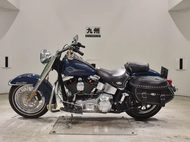 Harley-Davidson FLSTC1450 2001, navy blue, фото 2