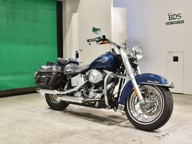 Harley-Davidson FLSTC1450 2001, navy blue, фото 3