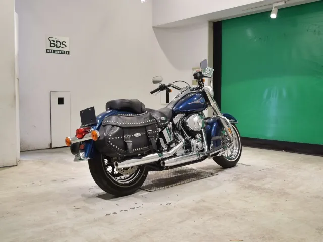Harley-Davidson FLSTC1450 2001, navy blue, фото 5