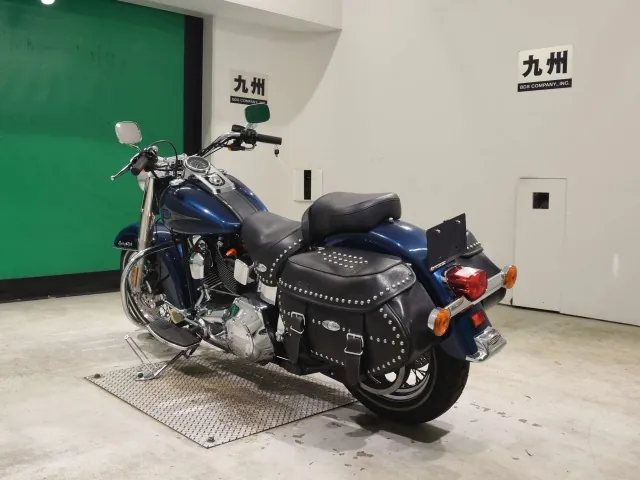 Harley-Davidson FLSTC1450 2001, navy blue, фото 6