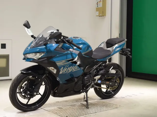 Kawasaki Ninja 400 2021, blue | silver, фото 4