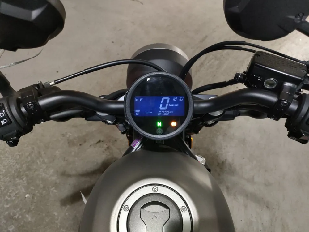 Honda Rebel 250, серый, фото 5