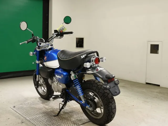 Honda Monkey 125, белый, синий, фото 6
