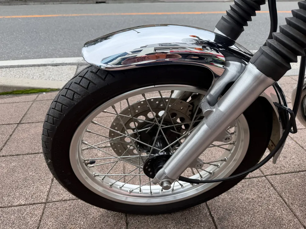 Yamaha SR400 Final Edition Limited 2021, серый, серебристый, фото 11