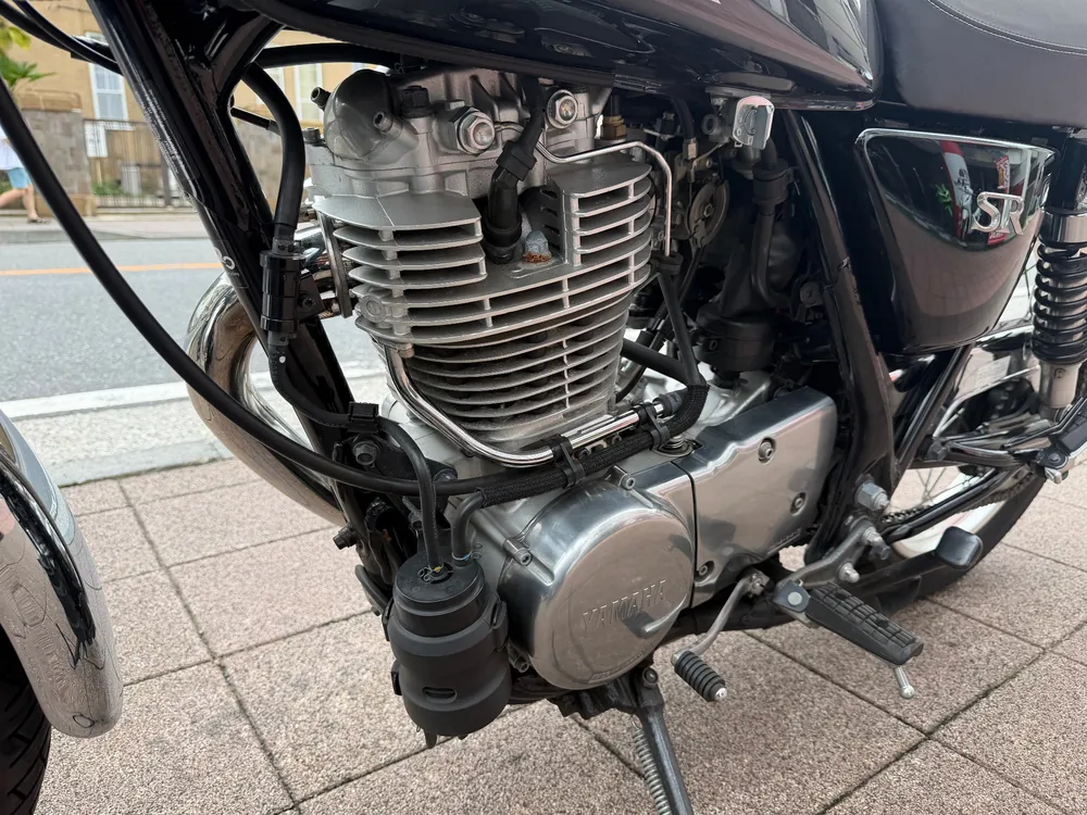 Yamaha SR400 Final Edition Limited 2021, серый, серебристый, фото 14