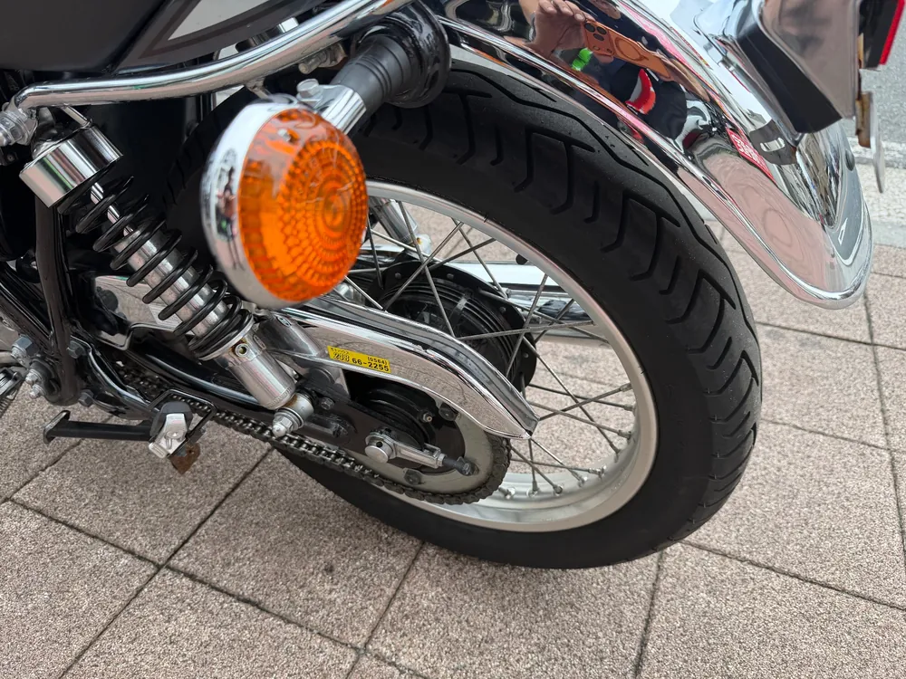 Yamaha SR400 Final Edition Limited 2021, серый, серебристый, фото 15