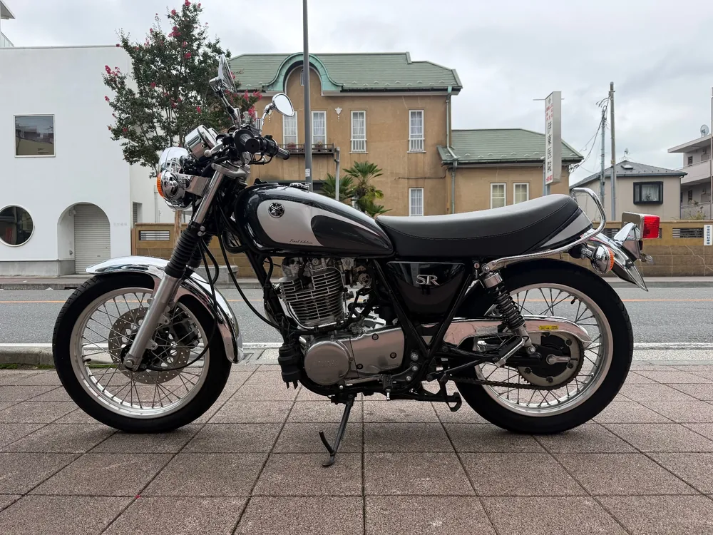 Yamaha SR400 Final Edition Limited 2021, серый, серебристый, фото 3