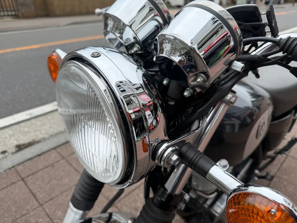 Yamaha SR400 Final Edition Limited 2021, серый, серебристый, фото 5