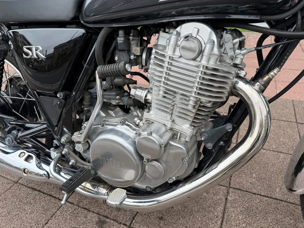 Yamaha SR400 Final Edition Limited 2021, серый, серебристый, фото 8