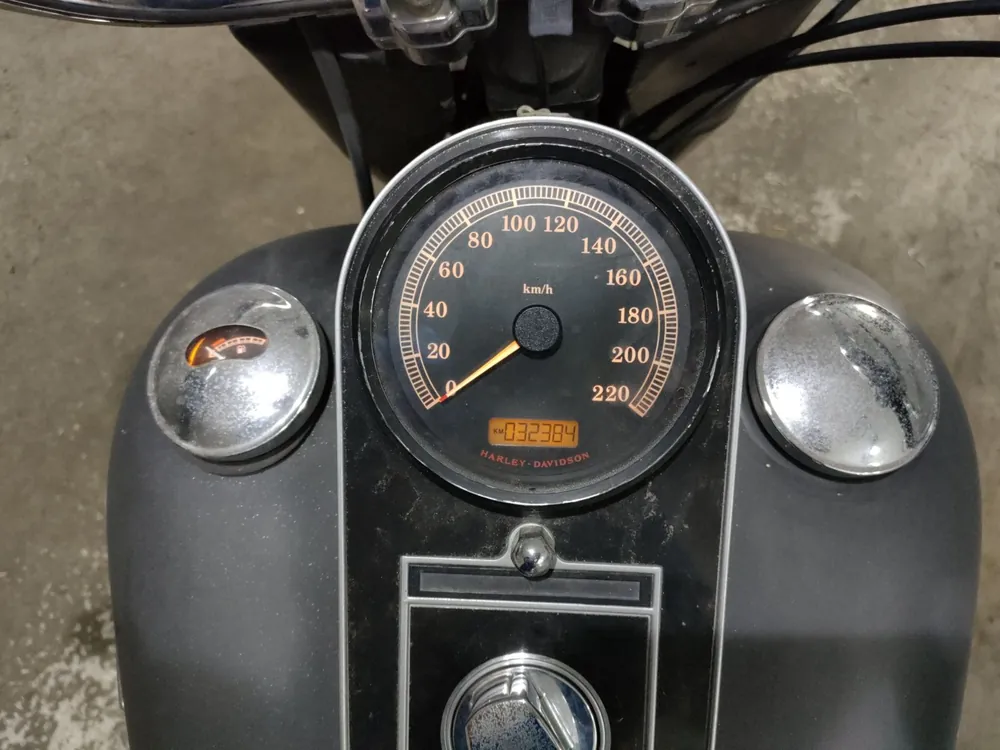 Harley-Davidson FLSTFB1580 2011, чёрный, фото 5