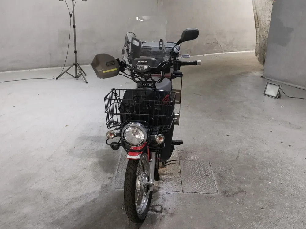 Honda Cross Cub, красный, фото 3