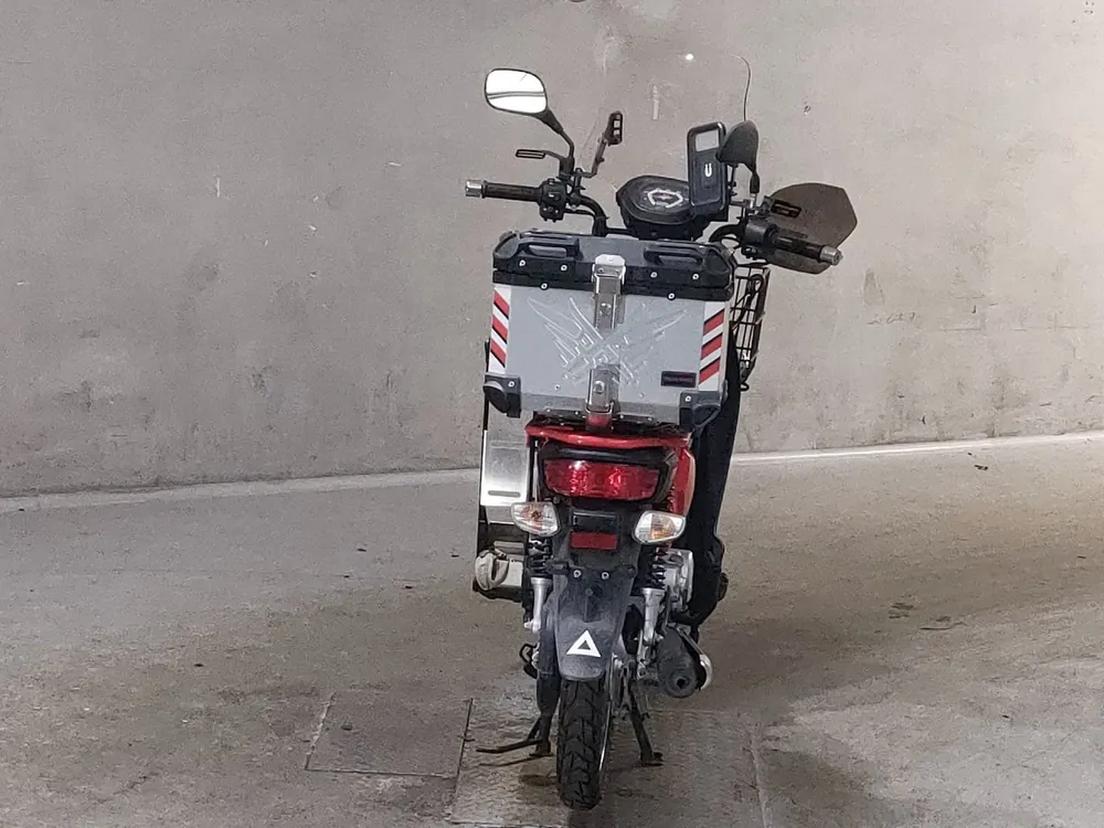 Honda Cross Cub, красный, фото 4