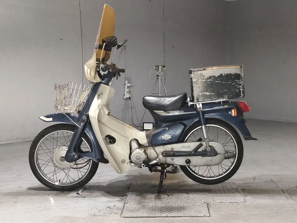 Honda Super Cub, синий, фото 2