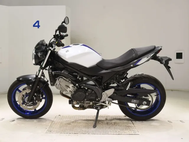Suzuki SV650 2017, white | blue, фото 2