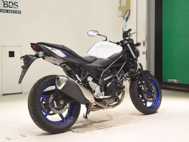 Suzuki SV650 2017, white | blue, фото 5