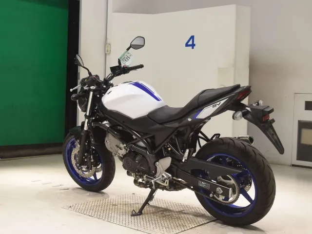 Suzuki SV650 2017, white | blue, фото 6