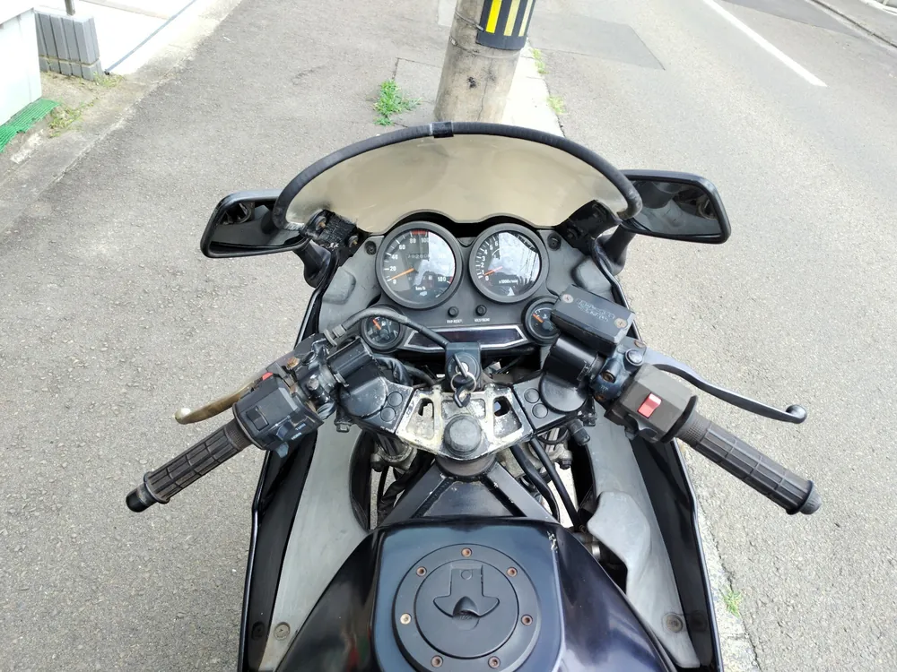 Kawasaki FX400R 1987, чёрный, фото 3