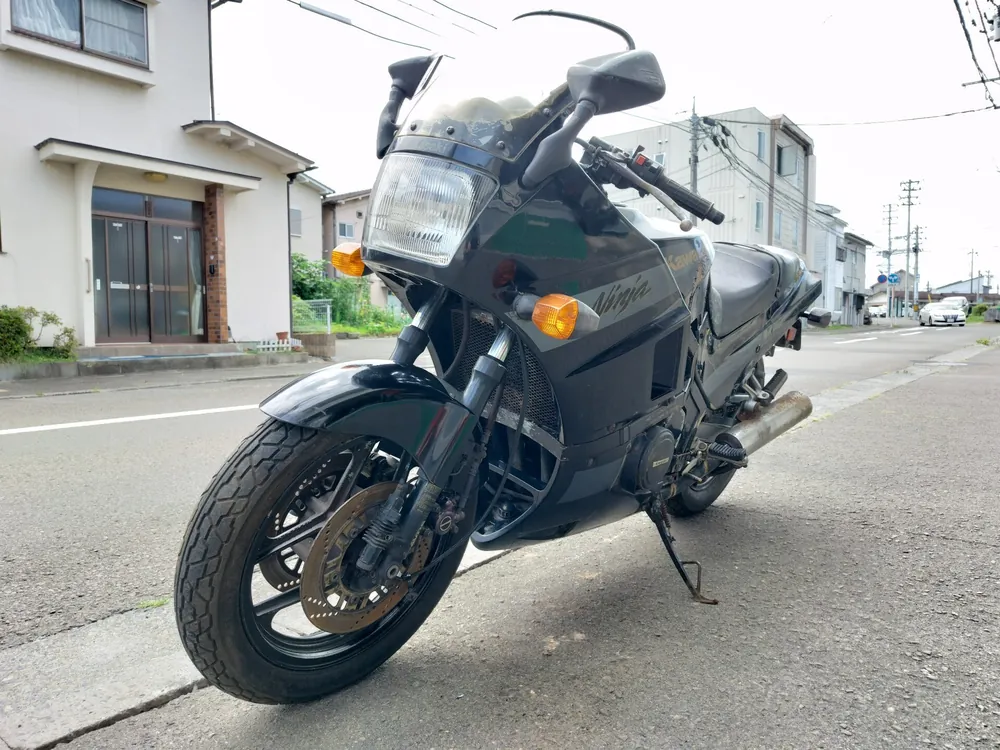Kawasaki FX400R 1987, чёрный, фото 7