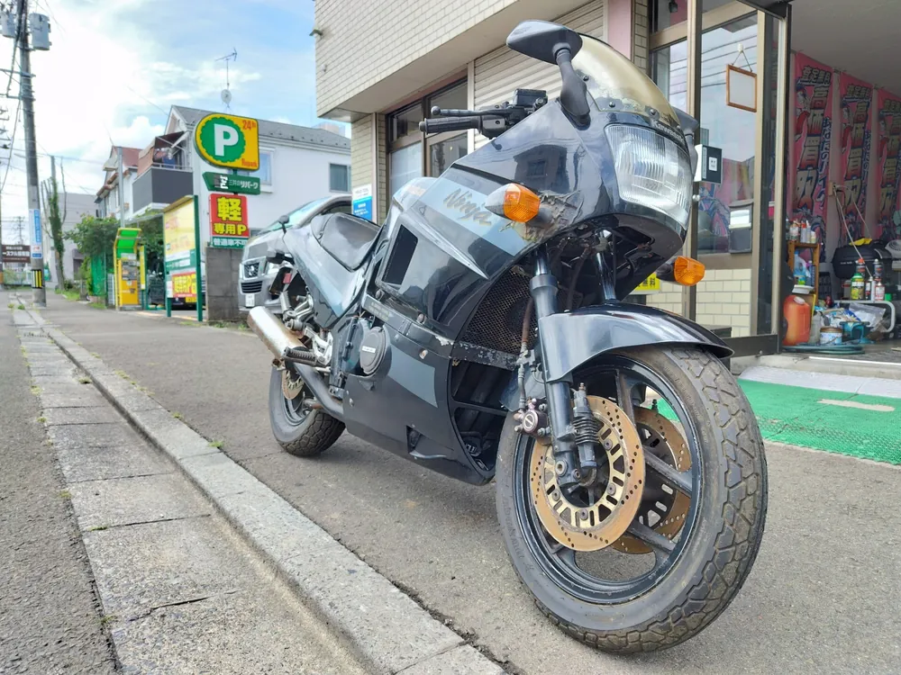 Kawasaki FX400R 1987, чёрный, фото 8