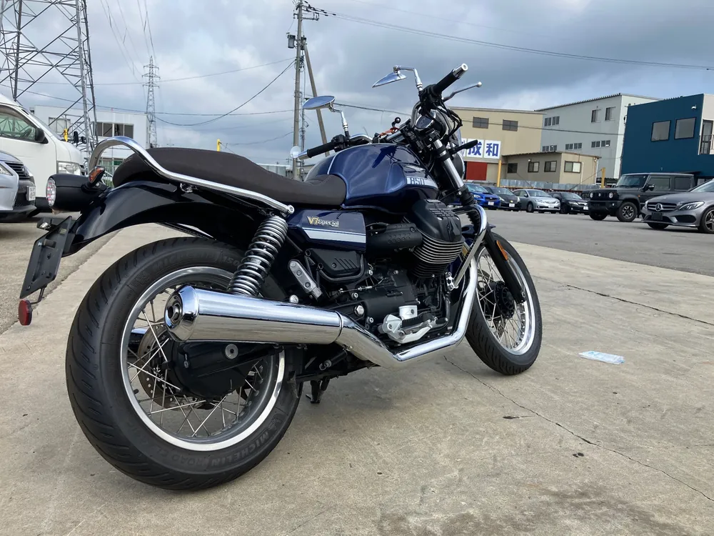 Moto Guzzi GUZZI V7 SPECIAL 2022, синий, фото 4