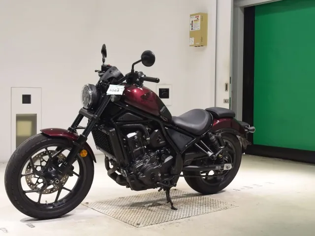 Honda Rebel 2022, бордовый, фото 4