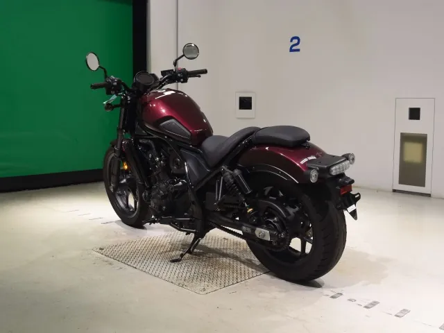 Honda Rebel 2022, бордовый, фото 6