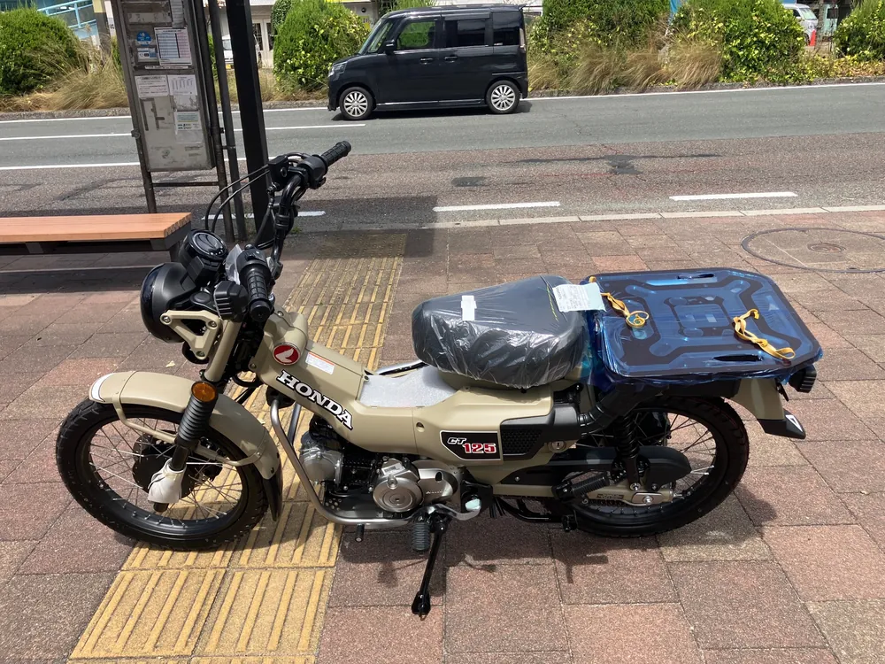 Honda CT125 Hunter Cub, light brown, фото 2