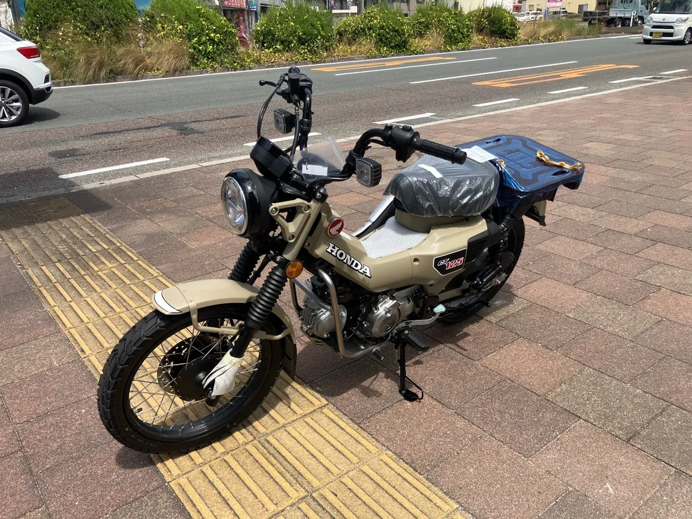 Honda CT125 Hunter Cub, light brown, фото 4