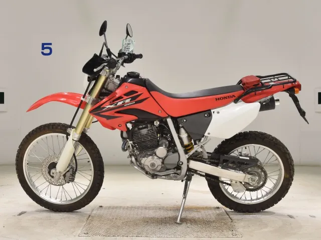 Honda XR250, white | red | black, фото 2