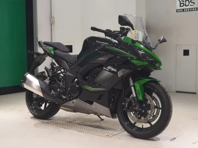 Kawasaki NINJA1000SX 2024, black | green, фото 3