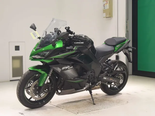 Kawasaki NINJA1000SX 2024, black | green, фото 4
