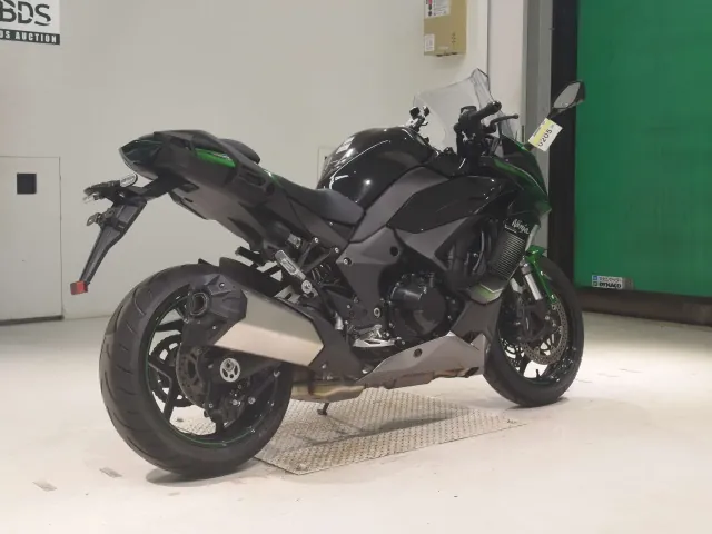 Kawasaki NINJA1000SX 2024, black | green, фото 5