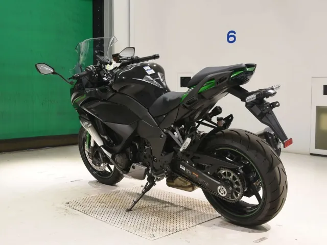 Kawasaki NINJA1000SX 2024, black | green, фото 6