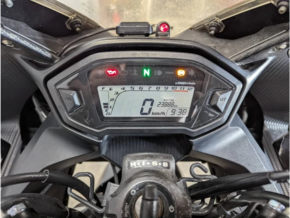 Honda CB400X ABS 2016, чёрный, фото 3