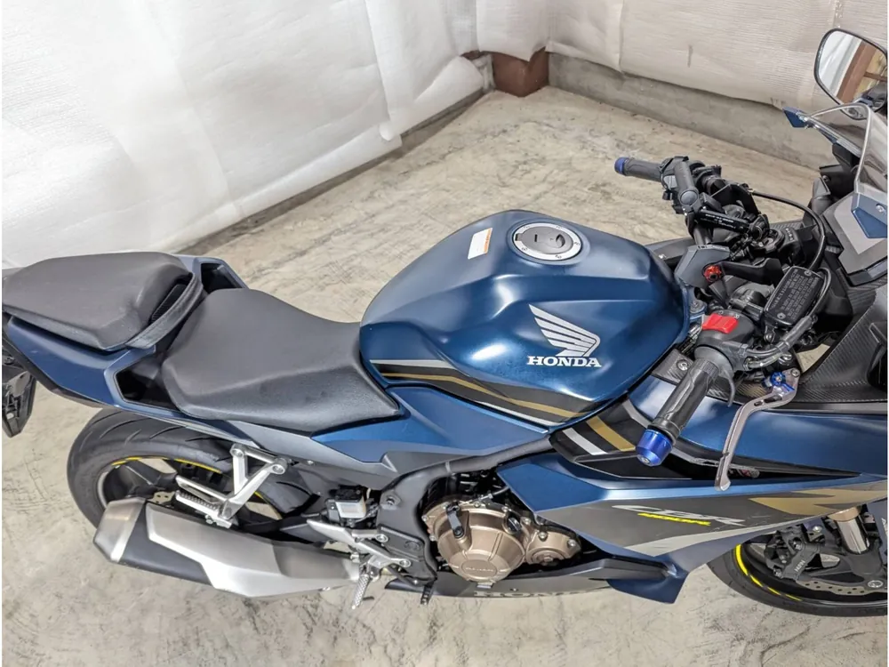 Honda CB400X 2022, синий, фото 10
